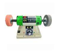 Máquina rectificadora de facetado de gemas Máquina pulidora de banco eléctrico for joyería y gemas, pulidora de torno de escritorio, velocidad ajustable de 0 a 10000RPM, 750W Alta eficiencia, flexible
