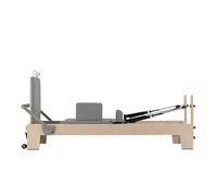 Máquina reformadora de pilates con accesorios, equipo de madera para gimnasio en casa y estudio de yoga, juego de máquina reformadora de pilates, para entrenamientos en casa, equipo de ejercicio de
