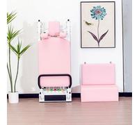 Máquina reformadora de pilates, plegable, multifuncional, equipo de estudio en casa para entrenamiento de fuerza y mejora corporal, aleación de aluminio