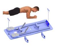 Máquina reformadora de pilates, tabla de pilates portátil profesional, equipo de entrenamiento de pilates multifuncional, equipo de entrenamiento de núcleo y fuerza de alta resistencia, para