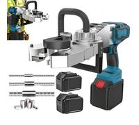 Máquina roscadora de barras de refuerzo inalámbrica baterías 2 × 6000 mAh | Torque de 800 Nm, motor sin escobillas de 800 W, rosca de 15 s, ajuste de 16 a 40 mm, diseño giratorio de 90°