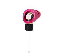 Máquina rotativa de tatuaje con estructura de accionamiento directo, motor potente de 3,5 mm (rojo rosa)