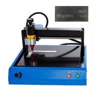 Máquina rotatoria de marcado por punteos, DSP de 32 bits, 400 W, 200 x 150 mm, aguja resistente al desgaste, grabador para etiquetas de metal, talleres pequeños