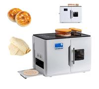 Máquina Roti Chapati Completamente Automática, Máquina para Hacer Pan Comercial 1800W para Hornear Rotimatic en Casa 8 Deliciosos Panes Planos