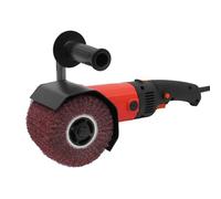 Máquina satinadora, cepillo eléctrico de 1580 W, lijadora con cepillo, pulidora, pulidora, puede ser utilizada para pulir, lijar y tratar