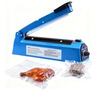 Máquina Sellador Térmico, Selladora Térmica Manual, Termoselladora Portátil, Máquina Envoltura Retráctil, Dispositivo Sellado Profesional para Bolsas Plástico Alimentos PP y PE(300 mm)