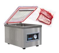 Máquina selladora al vacío para envasado de alimentos, sellador de cámara para carnes y frutas frescas, uso doméstico y comercial, electrodoméstico de cocina eficiente