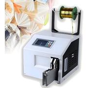 Máquina selladora automática de bolsas de alimentos, incluye 5 rollos de alambre metálico, panel táctil de 4.3 pulgadas para embalaje de panadería, dulces y aperitivos