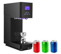 Máquina selladora automática de latas para latas de plástico y aluminio, solución eficiente de sellado de vasos de lata para bares, cafeterías y tiendas de bebidas en el hogar