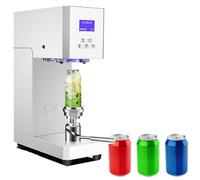 Máquina selladora automática de latas para latas de plástico y aluminio, solución eficiente de sellado de vasos de lata para bares, cafeterías y tiendas de bebidas en el hogar
