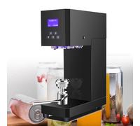 Máquina selladora automática de latas, rodillo giratorio para costura, altura ajustable para latas de aluminio