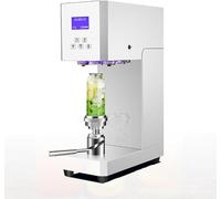 Máquina selladora automática de latas, sellador eléctrico comercial ideal para el hogar, cafetería, restaurante y tiendas de bebidas,
