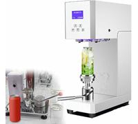 Máquina selladora automática para latas de soda, sellador eléctrico de altura ajustable para latas de bebidas de plástico y aluminio