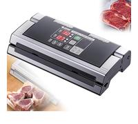 Máquina selladora de alimentos al vacío para conservación de alimentos, 40 cm de ancho de bolsa sellable, función de inflado de aire, rápida disipación de calor para alimentos secos y húmedos