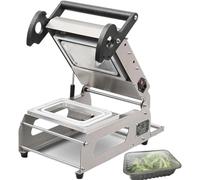 Máquina Selladora de Bandejas a Presión Manual de Grado Comercial, Sellado Térmico para Contenedores de Alimentos, Velocidad de 7-8 Veces por Minuto para, Alimentos Cocidos, Verduras