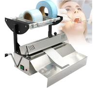 MáQuina Selladora De Bolsas Dentales, MáQuina Selladora De Envases MéDicos, Ancho MáXimo De Sellado 250 Mm, Ancho De IndentacióN 10 Mm, Ajuste De Temperatura De 6 Velocidades, Para Uso ClíNico