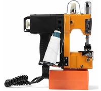 Máquina selladora de Bolsas portátil inalámbrica, máquina selladora de Bolsas Industrial, máquina de Coser Bolsas eléctrica 2S/Bolsa para empacar Cuero no Tejido.