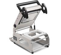 Máquina Selladora De Cajas Para Llevar, Sellador Al Vacío A Presión Manual, 7-8 Veces/minuto, Ideal Para Restaurantes Y Preparación De Comidas, Ancho De Película De 260 Mm(18 * 12cm/7.09 * 4.72in)