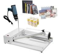 Máquina selladora de envoltura retráctil con película POF, sellador térmico de 530 W, 300.0-520.0 °C, para embalaje de alimentos y cajas, longitudes de sellado de 30/45/60 cm