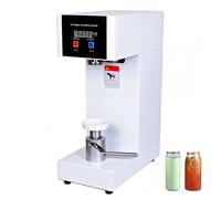Máquina selladora de latas con contador LED, velocidad de sellado de 5 segundos, se adapta a aluminio de calibre 55 mm, plástico, latas de vidrio, altura de sellado de 15 a 22 cm, eficiente y fácil de