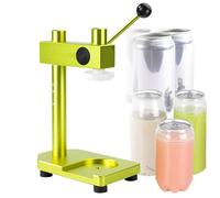 Máquina selladora de latas, Con eje elevable y base fija, altura de 30-170 mm diámetro 51 mm/2,2 pulgadas, no requiere alimentación eléctrica(Green)