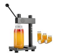 Máquina selladora de latas manual duradera para tarros y botellas, herramienta de aleación de aluminio resistente para uso doméstico y comercial, perfecta para conservar y sellar la frescura