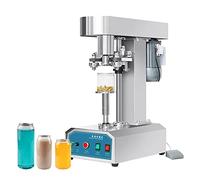 Máquina selladora de latas, sellador eléctrico semiautomático para botellas de PET y latas de hojalata, sella hasta 20 latas por minuto