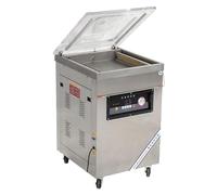 Máquina selladora de piel al vacío para carne, embalaje de comida rápida de mesa, sellador de bandejas compacto, ideal para restaurantes y servicio de alimentos, embalaje al vacío eficiente