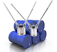 Máquina selladora de tambor de aceite de 200 L, sellador de crimpadora de 53 galones, herramienta de crimpado de tapa de barril de aceite, equipo de sellado resistente, compatible con 35 mm y 70 mm