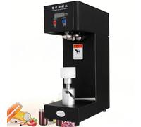 Máquina Selladora Latas Sellador Eléctrico Comercial Lata Cerradora Sobremesa Altura Ajustable Aluminio Plástico Hogar Restaurante Bebidas(negro)