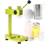 Máquina selladora manual de latas, herramienta ajustable para sellar tarros de 250 ml a 700 ml, ideal para uso doméstico y comercial