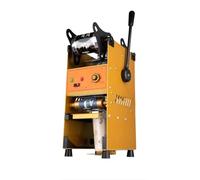 Máquina selladora manual de tazas a presión para bebidas con leche, té y otras bebidas