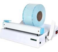 Máquina selladora térmica médica dental,Máquina automática de sellado continuo de bolsas térmicas médicas de 300 W,Ancho máximo de 300 mm,Ancho de borde de 12 mm,Temperatura ajustable de 300 ℃