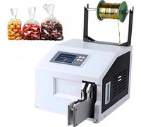Máquina semiautomática de amarre por torsión, equipo de sellado de alambre dorado con lazos metálicos para cierre de bolsas de juguetes de pan