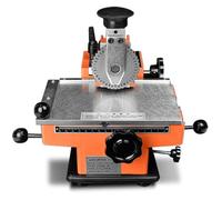 Máquina semiautomática de estampado de placas de identificación de Metal de escritorio, herramienta de estampado para tarjetas de PVC de acero inoxidable, cobre, aluminio, etiquetas para perros 2.5mm