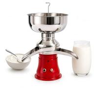 Máquina Separadora de Leche Eléctrica, Separador de Crema de Acero Inoxidable con Capacidad de 50L/H para Procesamiento de Leche de Vaca, Cabra y Leche Láctea