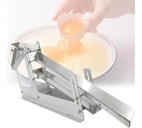 Máquina separadora de yema de huevo, acero inoxidable, ajustable, 500-800 huevos/hora