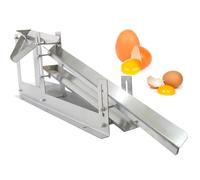 Máquina separadora de yema de huevo blanca, acero inoxidable, altura ajustable, alta capacidad para uso comercial, separación eficiente para pastelerías, 500-800 piezas/h
