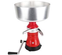 Máquina separadora manual de crema para uso doméstico de lácteos, aleación de aluminio, convierte la leche cruda en leche descremada, dispositivo eficiente de separación de leche, ideal para lácteos