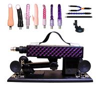 Máquina Sẹx De Alto Rendimiento Con Accesorio De 11 Máquinas Accesorios Para Máquinas Funk Emocionantes, Velocidad De Empuje Máquina Retráctil Equipada Con Un Potente Motor