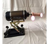 Máquina sexual automática con ventosa, retráctil automática, varita mágica + extensión frontal, adecuada para el empuje ajustable de varias velocidades de máquinas para hombres