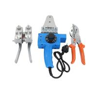 Máquina soldadora de correas redondas de PU, adhesivo de poliuretano for correas redondas, conector soldador de correas de PU de 300 °C, con accesorios y tijeras, for correas trapezoidales, correas pe