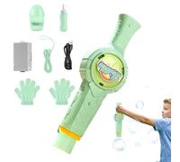 Máquina sopladora de Burbujas - Fabricante eléctrico de burbujs para Exteriores, de burbujs Interactivo portátil Recargable | Máquina Continua de Burbujas de Espuma para niños, Adultos, favo