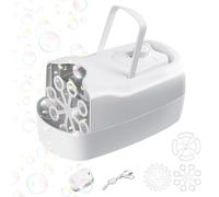 Máquina sopladora de Burbujas - Pulverizador de Espuma sopladora - Máquina de Burbujas para, para niños y niñas, Ducha, baño, Navidad, cumpleaños, Pascua, al Aire Libre
