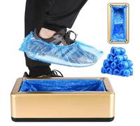 Máquina Sutomática for Cubrir Zapatos, Máquina Automática de Cubierta de Calzado con 200 Cubiertas de Plástico Desechables, para Zapatos de Oficina, Fábrica, Hogar
