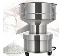MáQuina Tamizadora De Polvo AutomáTica Tamiz vibratorio automático eléctrico de acero inoxidable para procesar harina, tamiz de polvo, tamiz comercial, 1350 n/m con 2 tamices de 11,8 pulgada