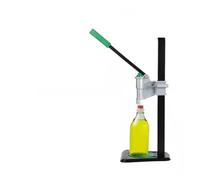Máquina taponadora de botellas de aceite de sésamo Manual, botella de salsa de soja, botella de vinagre, botella de aceite de sésamo, tapa de plástico para hacer cerveza casera