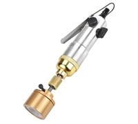 Máquina taponadora de botellas de mano neumática, velocidad ajustable con función de avance y retroceso y par de torsión de 40 kg/f cm para tapones de rosca de 10 a 50 mm, entrada de aire de 1/4