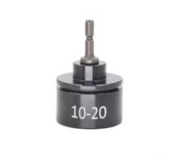 Máquina taponadora eléctrica para botellas de 10-20 mm y 20-30 mm, accesorio taponador de botellas de metal y silicona con buena almohadilla de sellado para hogares y talleres (10-20 mm)