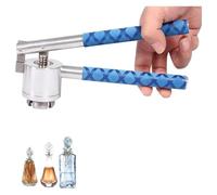 Máquina taponadora manual de viales acero inoxidable, máquina sellado ajuste ajustable, engarzadora abatibles, mango ergonómico y funda antideslizante, for uso médico(13mm)